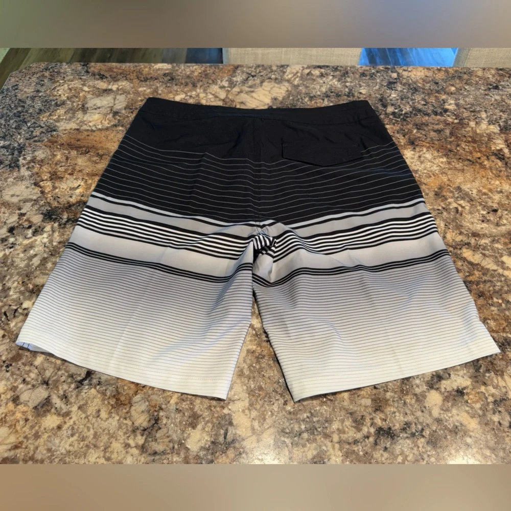 Goodfellow & Co Black and Gray Board Shorts
